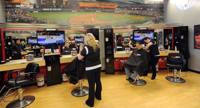 Sport Clips salon for men