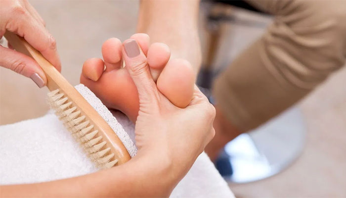 athletic pedicure