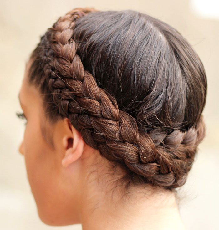 crown braids