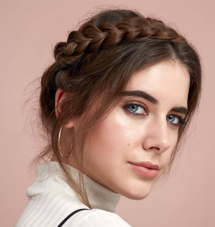 milkmaid braids