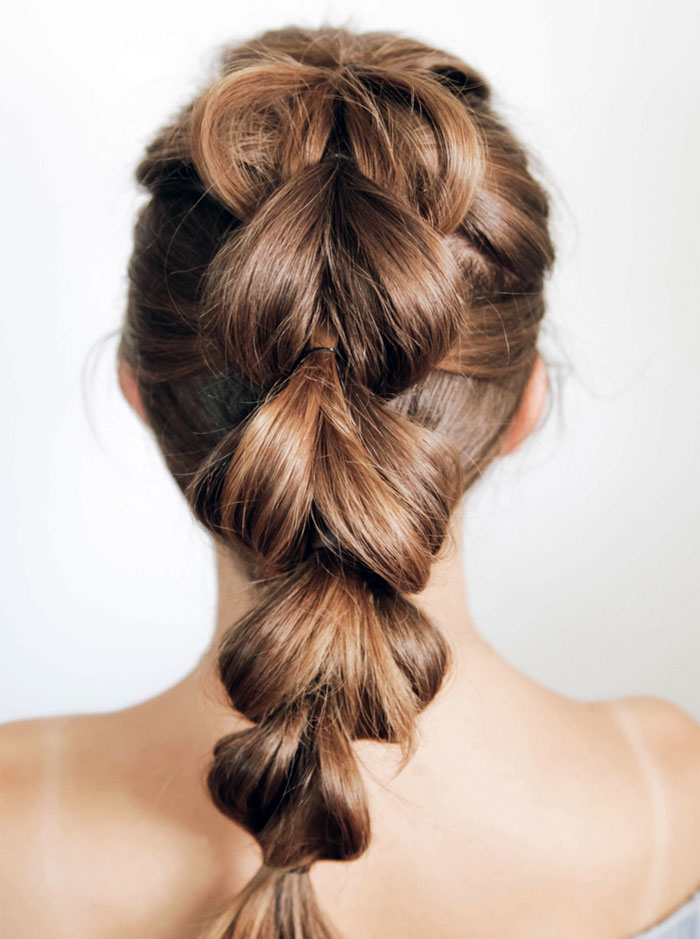 pull-through braids