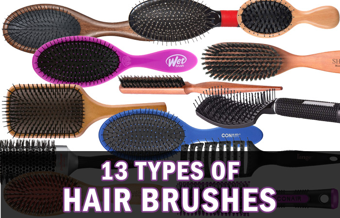 13 Different Types Of Hair Brushes And Their Uses